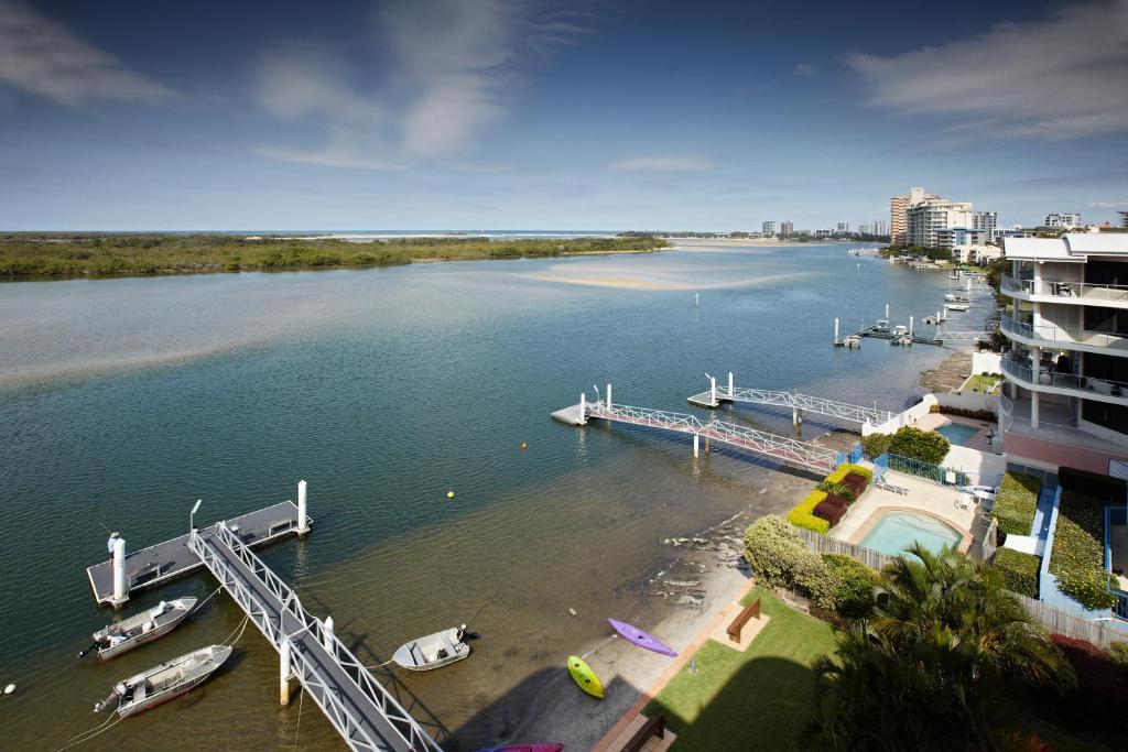 On The River Apartments Maroochydore Exterior foto